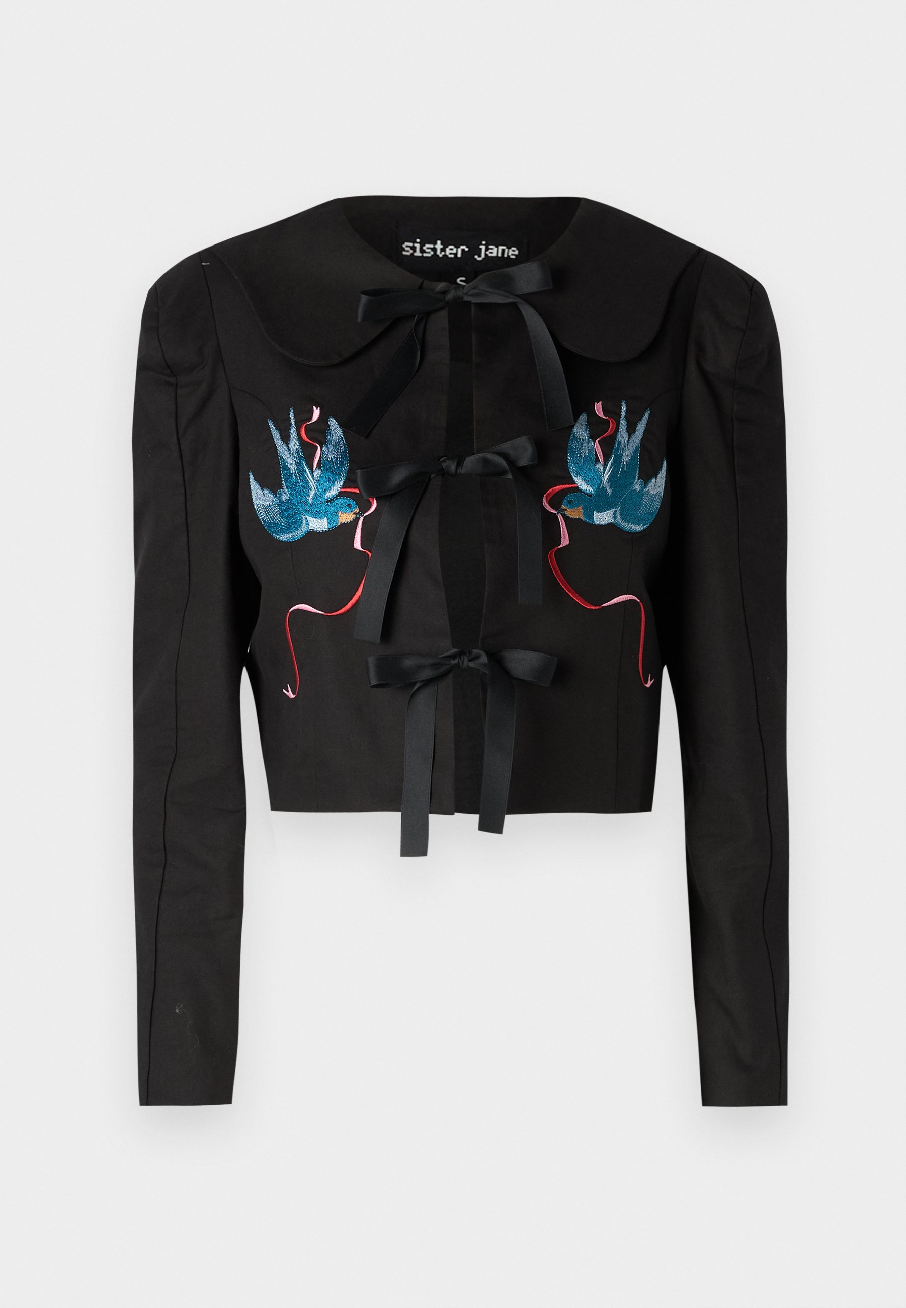 新作 英国発 Sister Jane 限定 Turtle Dove Bow ジャケット Sister Jane TURTLE DOVE BOW JACKET - Blazer - black
