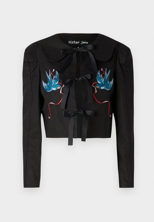 Sister Jane TURTLE DOVE BOW JACKET - Bleiseri - black