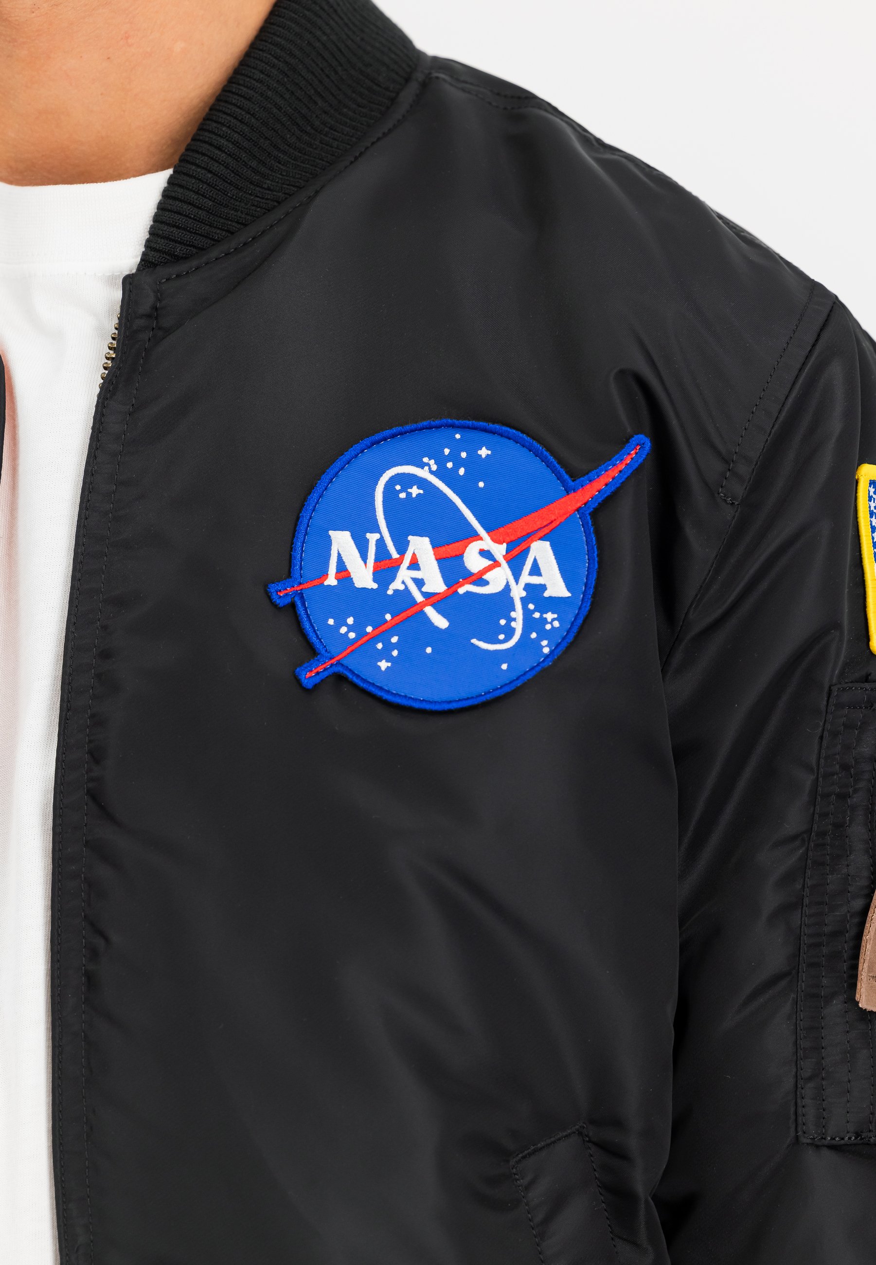 Alpha Industries MA-1 VF NASA - Geacă bomber - black/negru
