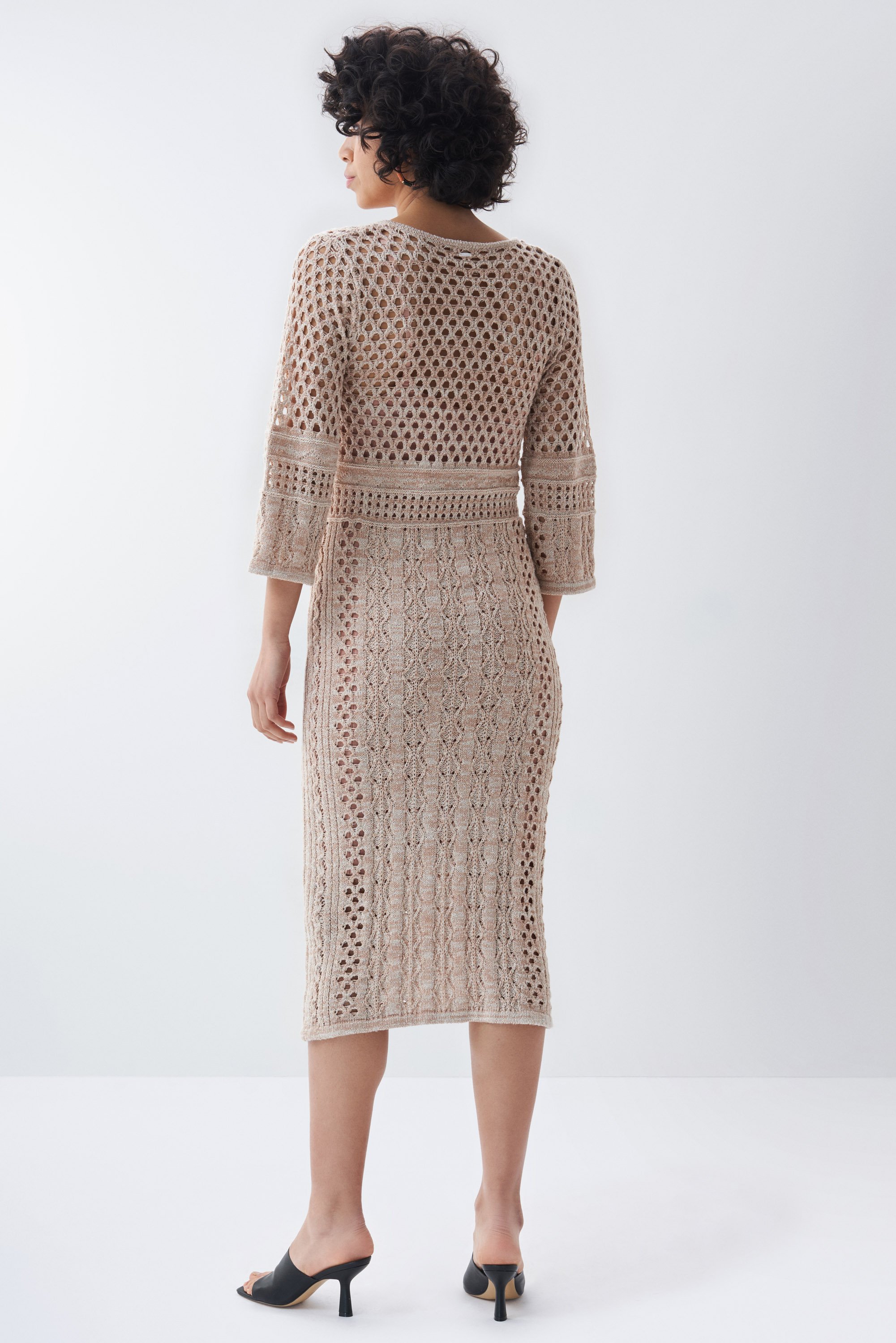 Salsa VES COLADO - Vestido largo - Beige/beige - Zalando.es