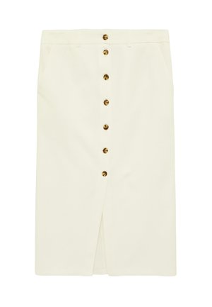 Koton, MIDI  - Bleistiftrock - off-white