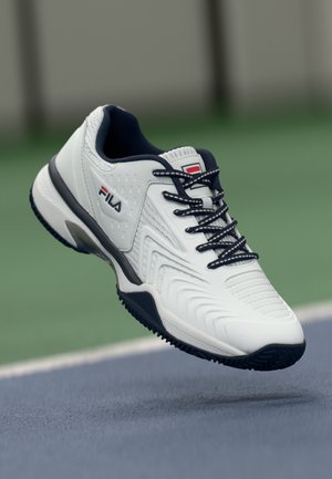 SABBIA LITE III - Multicourt tennis shoes - white/navy