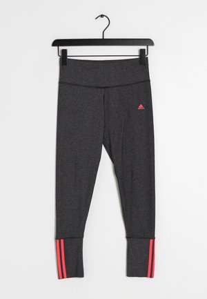 adidas Originals Legging - mottled anthracite, red