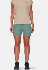 Mammut RUNBOLD ROLL - Kurze Sporthose - dark jade