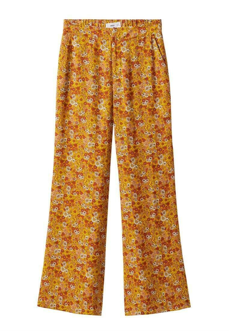 Mango Broek geel