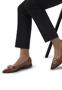 Manfield Ballerina's - cognac