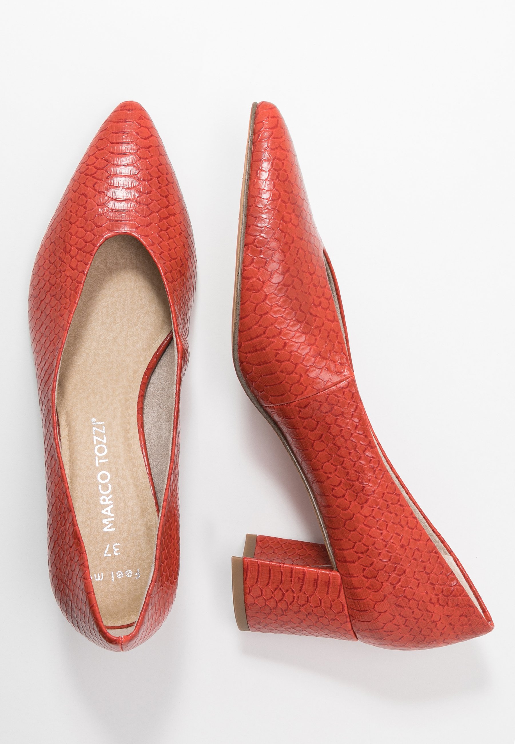 Marco Tozzi Klassieke pumps - scarlet/Rood - Zalando.nl