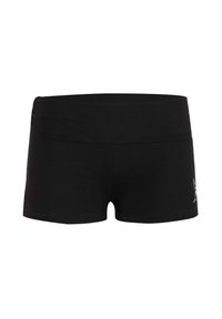 MINI FOLD OVER - Shorts - black