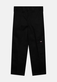 Dickies - KIDS DOUBLE KNEE WORK PANT UNISEX - Nohavice - black Miniatúrny obrázok 1