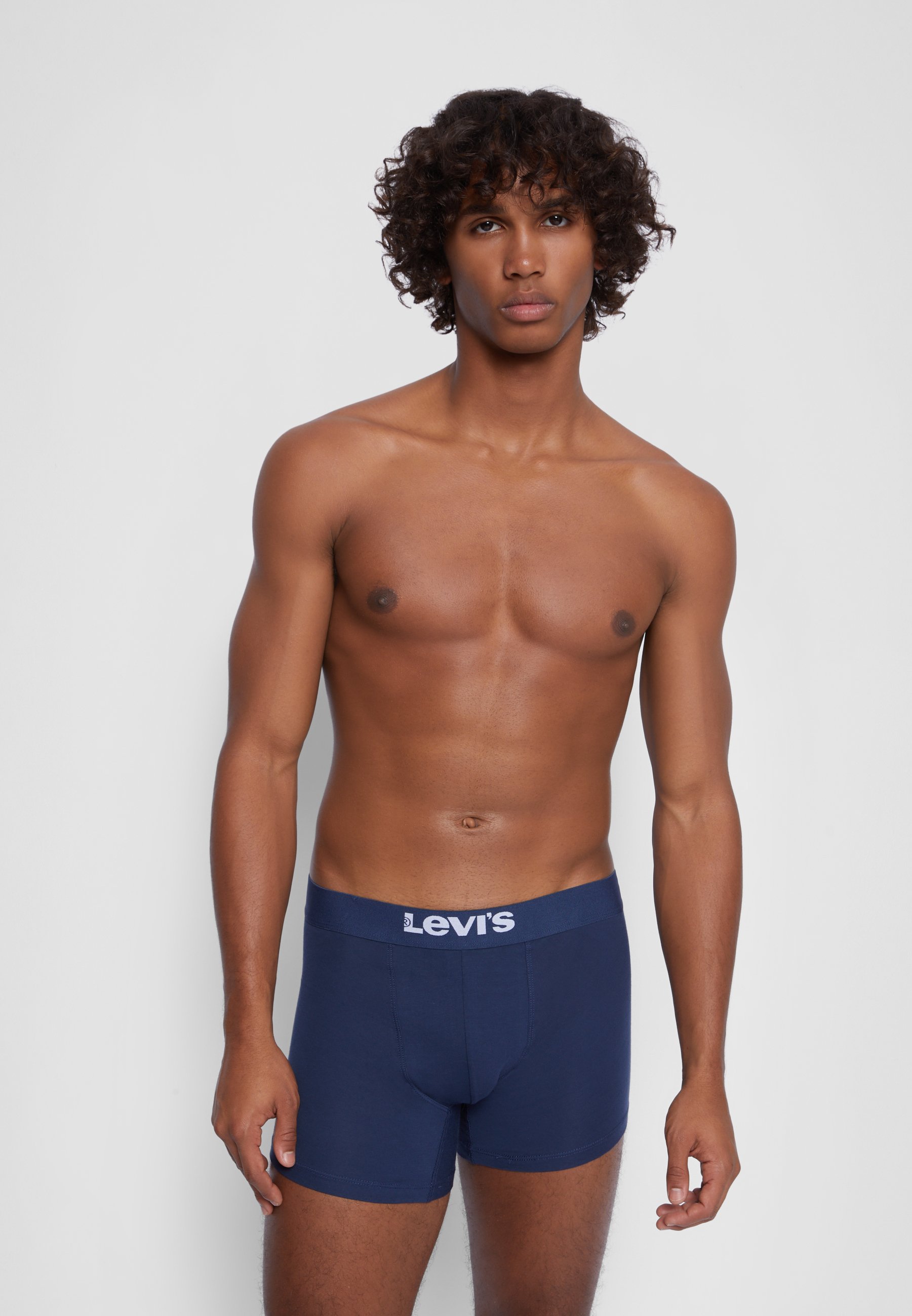 Levi's Herren Boxershorts 6er Pack – Schwarz, XXL, Aus Bio-Baumwolle, Mit Elastischem Bund