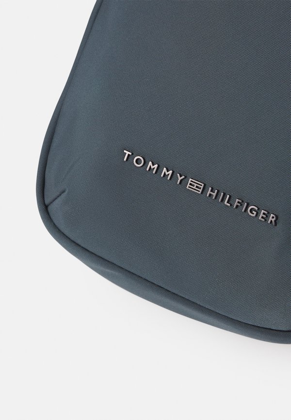 MINI REPORTER - Cross body bag - military denim4