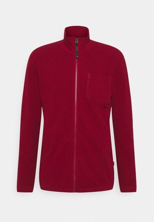 Strickjacke - bordeaux