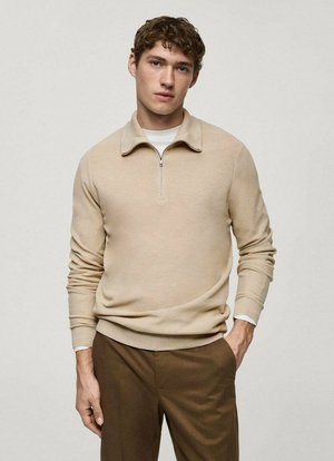Mango Maglietta a manica lunga - sand