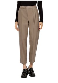 s.Oliver BLACK LABEL Tygbyxor - light brown