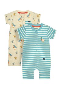 JoJo Maman Bébé 2-PACK - REGULAR FIT - Overal - natural duck stripe