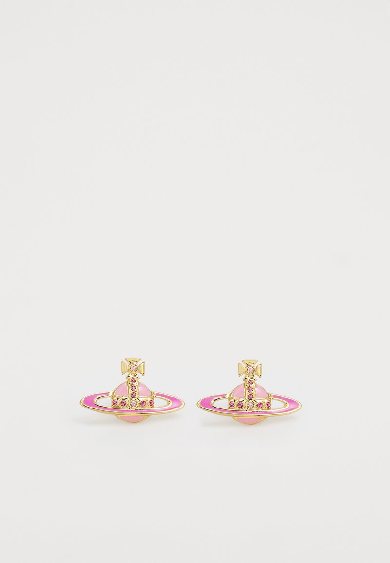 Vivienne Westwood SMALL NEO RELIEF EARRINGS - Uhani - gold-coloured/vintage rose