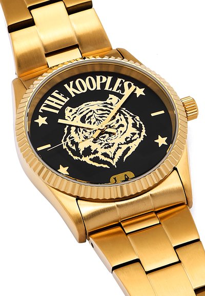 The Kooples L.A. TIGER - Pulkstenis - black and gold coloured