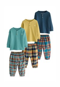 Ikke valgt, teal navy ochre