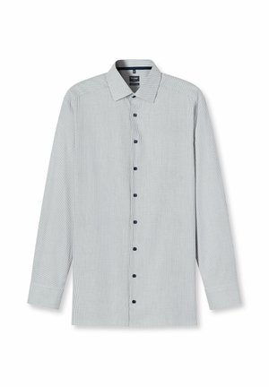 MODERN FIT NEW KENT - Hemd - grau-grün