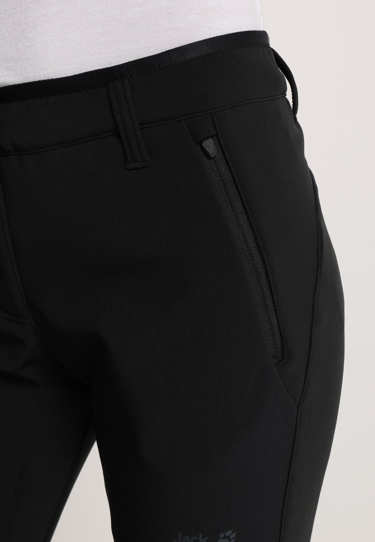 Damen Sportbekleidung | Jack Wolfskin ZENON PANTS WOMEN Outdoor-Hose black/schwarz - FF06291 Damen Sportbekleidung | Jack Wolfskin ZENON PANTS WOMEN Outdoor-Hose black/schwarz - FF06291