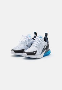 Nike Sportswear AIR MAX 270 UNISEX - Športni copati - football grey/black/thunder blue/photo blue
