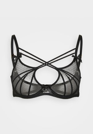 NICKI BRA  - Kaarituelliset rintaliivit - black