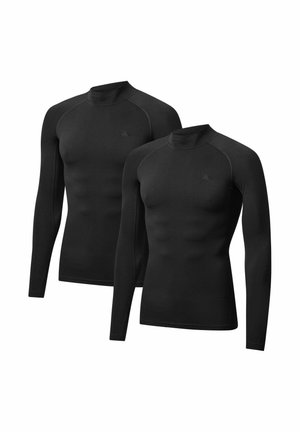 Danish Endurance COMPRESSION 2-PACK - Longsleeve - black