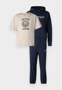 Jack & Jones Performance JCOZPOLY SUIT - Tuta - port royale/bordeaux