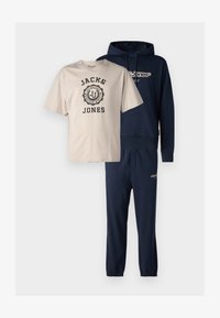 Jack & Jones Performance JCOZPOLY SUIT - Tuta - port royale/bordeaux Jack & Jones Performance JCOZPOLY SUIT - Tuta - port royale/bordeaux