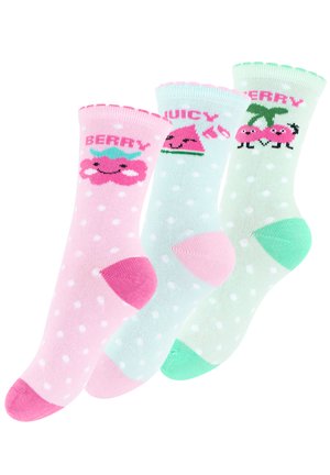 Cotton Prime 6 PAAR SWEET FRUITS - Calze - bunt
