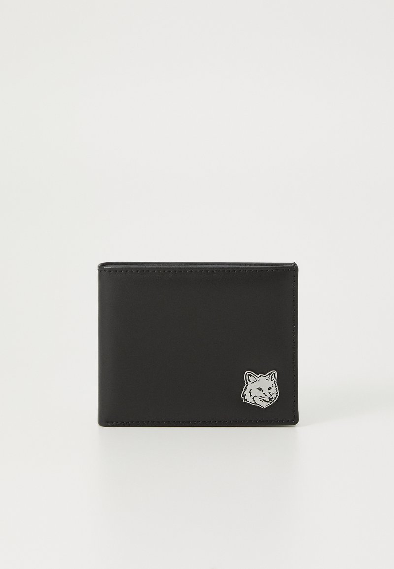 Maison Kitsuné - FOX HEAD BIFOLD WALLET UNISEX - Monedero - black, Ampliar