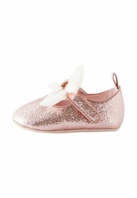 Pisamonas Ballerine Con Glitter E Cinturino - Chiusura A Strappo, Cotone E Gomma - Scarpe Bambine Made In Spain - Foto 6