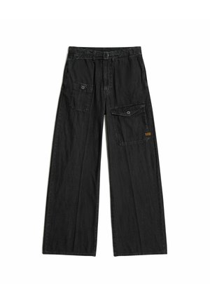 G-STAR, BELTED LOOSE - Jeans Straight Leg - worn in nighttime sky