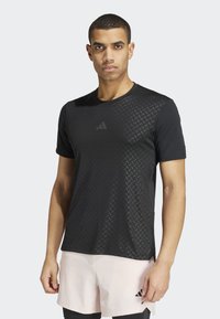 adidas Performance POWER WORKOUT - Sports T-shirt - black carbon