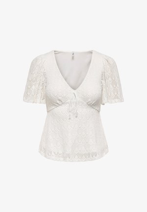 ONLY ONLDANIELLA - Blouse - cloud dancer