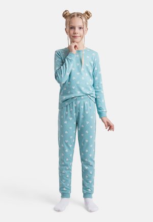 SET - Pyžamová súprava - teal