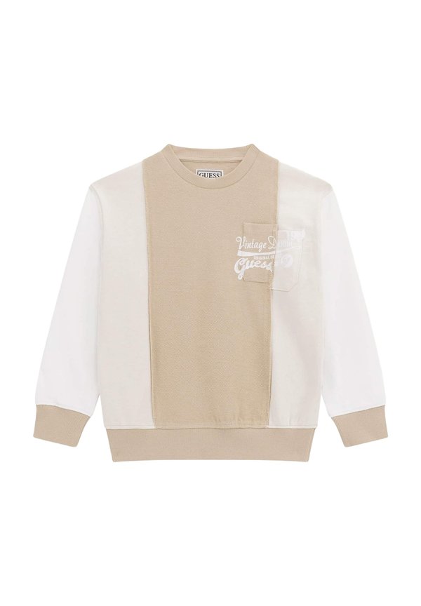 COLOR-BLOCK-OPTIK - Sweatshirt - mehrfarbig beige
