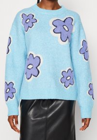 American Eagle Stickad tröja - blue