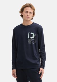 TOM TAILOR Longsleeve - dunkelblau