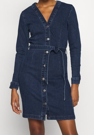 Denim dress - blue denim