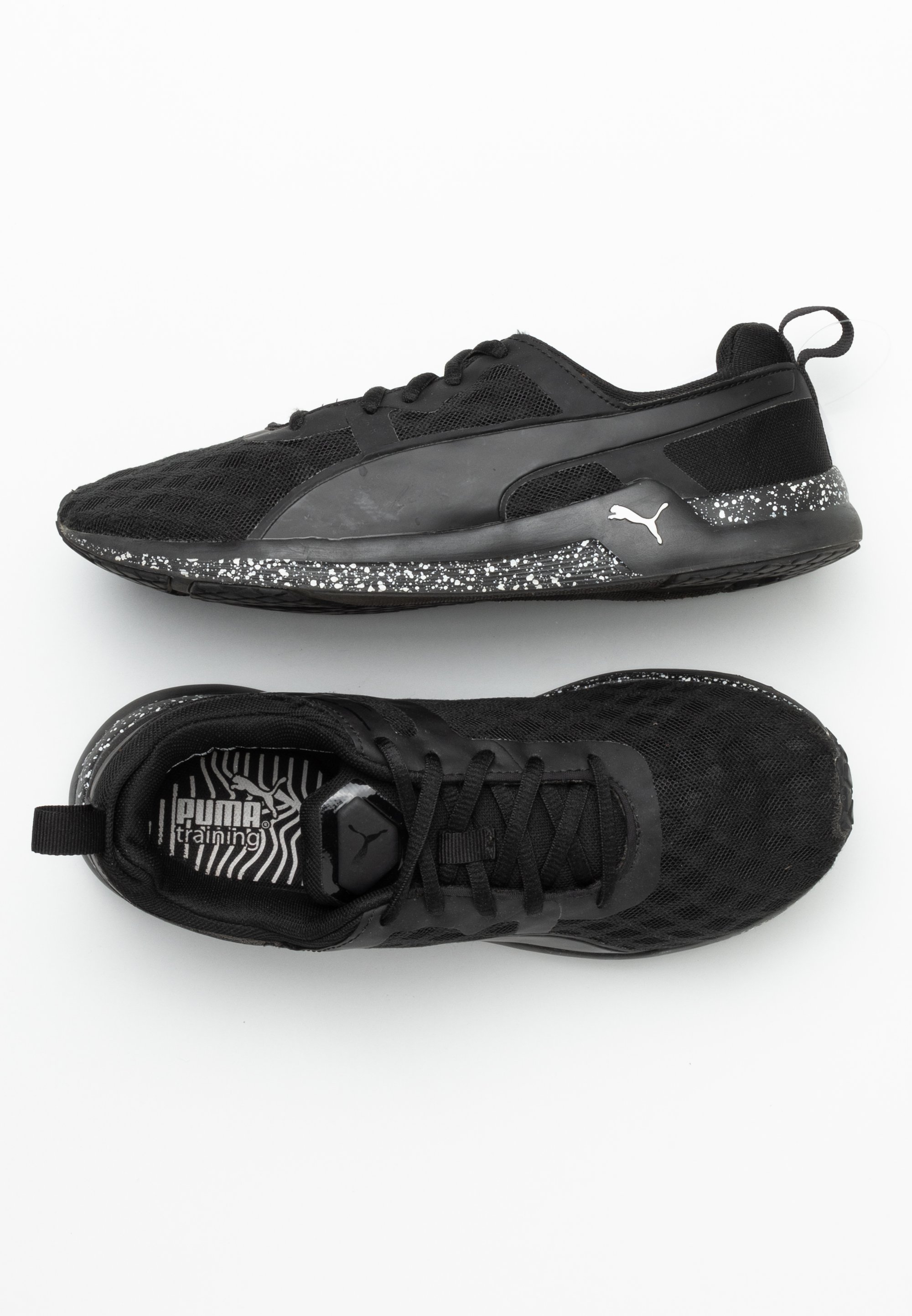 Puma Sneaker low black/schwarz (Pre-owned) Zalando