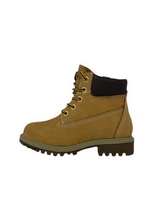 Stivaletti stringati - ochre