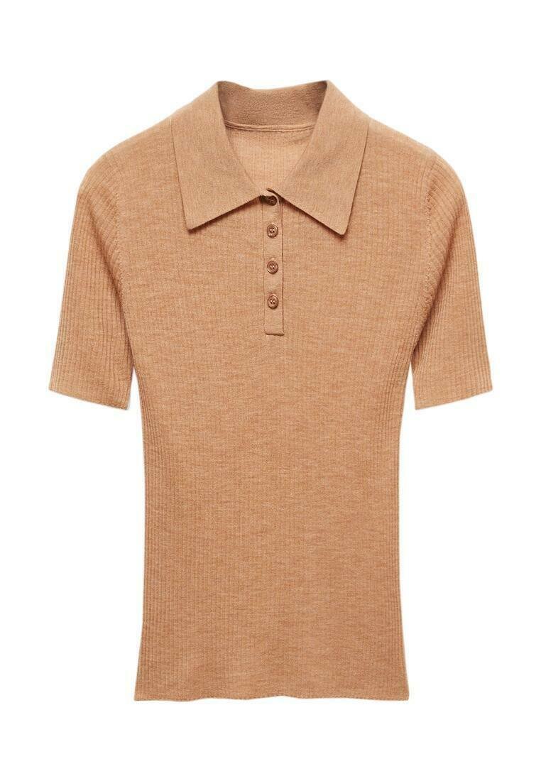 Mango Poloshirt bruin Mango Poloshirt bruin