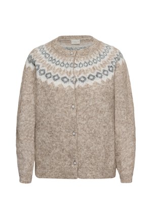 Kaffe Curve, KCBETTANY - Ζακέτα - beige melange