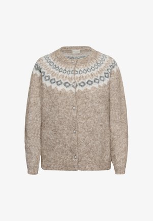 Kaffe Curve, KCBETTANY - Gilet - beige melange