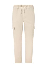 Pantalones cargo - ivory white