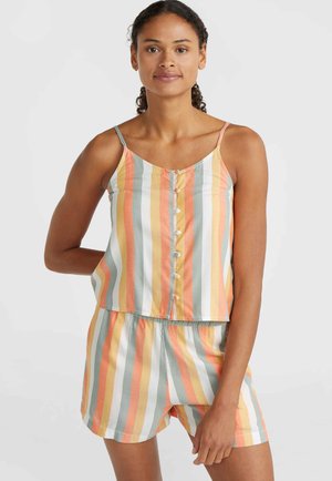 Blúzka - orange multistripe