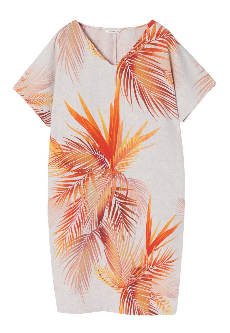 TATUUM Jurk beige mêleerd TATUUM Jurk beige mêleerd