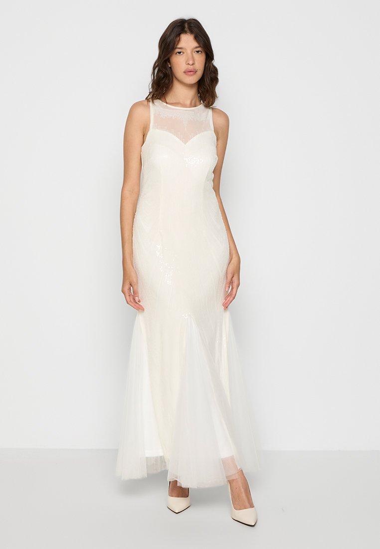 Apart Glamour Cocktailjurk crème Apart Glamour Cocktailjurk crème