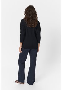 Saint Tropez Stickad tröja - dark blue